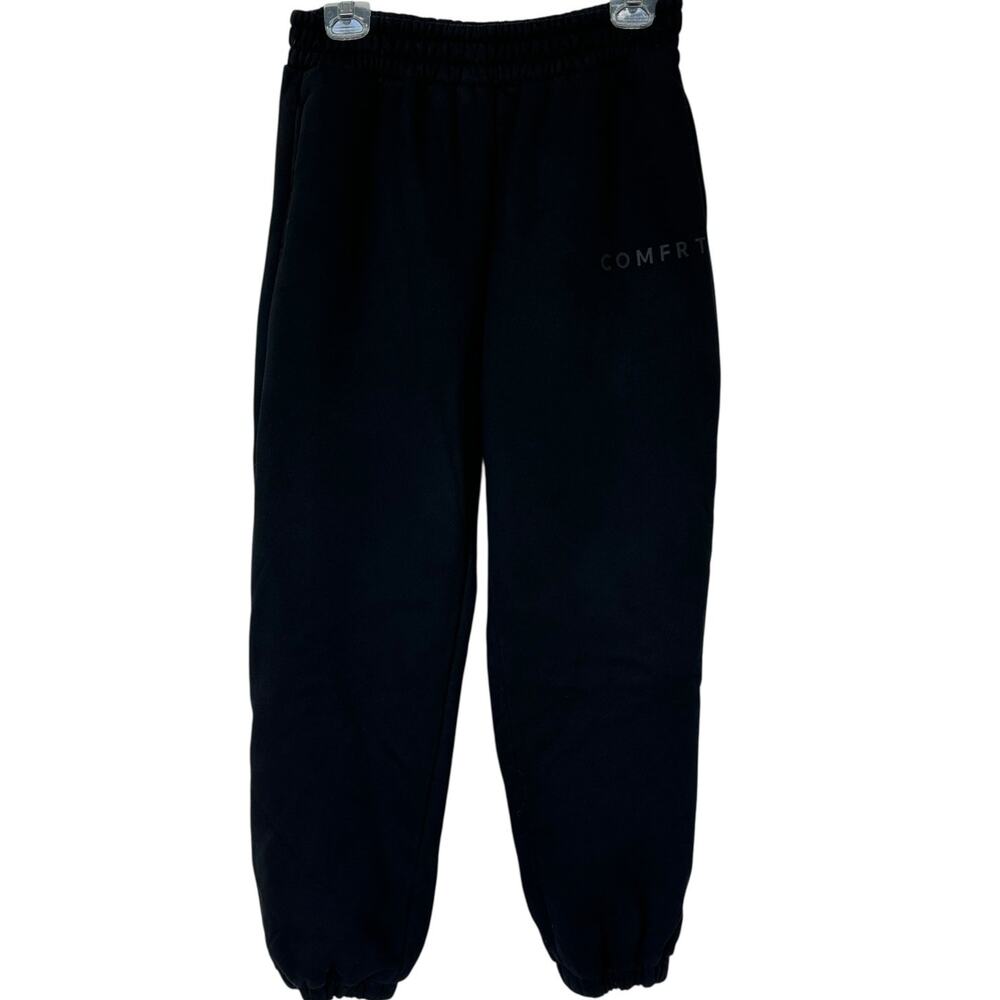 Comfrt Sweatpants Black Obsidian Tranquil Collection Women's Size Large